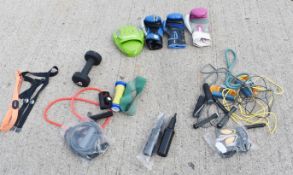 Assortment of Home Gym Equipment - Ref: VKH174+175+182 +187 - CL942 - NO VAT ON THE HAMMER -