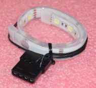 100 x PC Case Illumination Inch LED Strips With Molex Connectors - New Sealed Packets