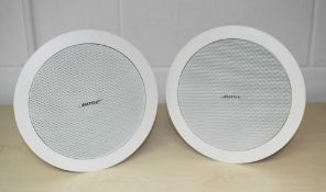 2 x Bose FreeSpace DS 16F Loudspeakers - Full-range Loudspeakers with a Single 2.25