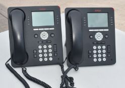2 x Avaya 9608 IP Office Telephones1