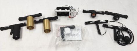 7 x MODULAR LIGHTING INSTRUMENTS Assorted Pista Fittings System - Assorted Lights - Ref: