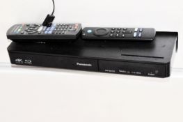 1 x PANASONIC DMP-BDT180EB Smart Network 3D 4K Upscaling Blu-Ray/DVD Player Remote Control - Ref: