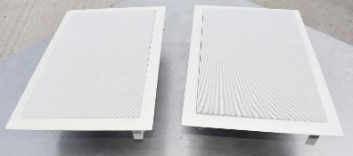 Pair of PROFICIENT W800 Audio Pair of Premium In-Wall Speakers - Ref: ASH412(A) WH2- CL934 - NO