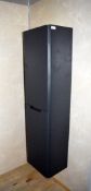 1 x Wall Mounted Bathroom Tall Boy Unit - Dimensions: H150 x W40 x D30 cms - Ex Display - Includes