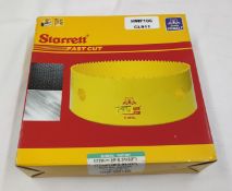 1 x Starrett Fast Cut Bi-Metal Holesaw - 177mm - Original Retail £135 - Ref: HWF106 - CL911 -