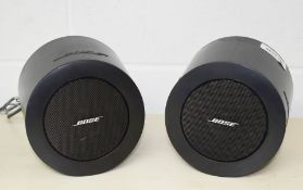 2 x Bose FreeSpace 3 Satellite Speakers - Ref: MCJ237 OF - CL011 - Location: Altrincham WA14