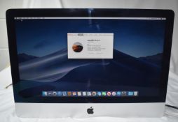 1 x Apple Mac Computer Featuring a 21.5 Inch Screen, Intel Core i5 1.4ghz Processor, 8GB Ram, 500GB