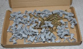 1 x Plasterboard Wall Screw Fixings For TV Wall Mounts (8x60mm) - Ref: K270 - CL905 - Location: Altr