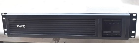 1 x APC SMT1500RMI2U Smart-UPS 2U Rackmount Uninterruptible Power Supply (1000W/1500VA) - Original