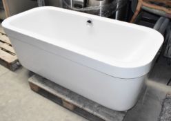 1 x DURAVIT Premium 1.8 Metre Bath - CL939 - NO VAT ON THE HAMMER - Location: Altrincham WA14