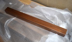 34 x Solid Wood WALNUT Furniture Posts - 60 x 5 x 5 cms - Unused Stock - CL011 - Ref: BSP522 - Locat