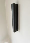 1 x Bidirectional Designer-style Contemporary Wall Light in Black - Ref: ARL022/MEZ - CL943 - NO VAT