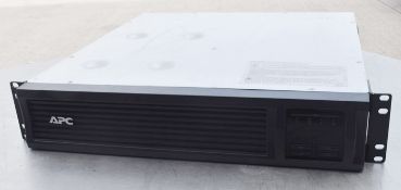 1 x APC SMT1500RMI2U Smart-UPS 2U Rackmount Uninterruptible Power Supply (1000W/1500VA) - Original