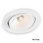 1 x MODULAR LIGHTING INSTRUMENTS Smart Lotis 82 Adjustable Led Ge White Structured - RRP £150 -