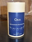 1 x Clear Led Picture Hanging String Peg Lights - Original Retail £30.00 - Ref: OKA/A16288-1-10-