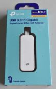 1 x TP Link USB 3.0 to Gigabit Super Speed Ethernet Adapter - New & Boxed