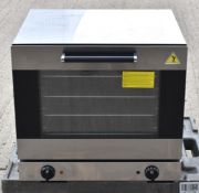 1 x Smeg ALFA43XUK Electric Convection Oven - Electric 2.75kw 230v UK Plug With Temperatures of +