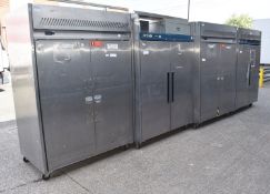 4 x Williams Upright Double Door Commercial Fridges - Ref: K443 - CL011 - Location: Altrincham WA14