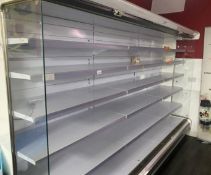 1 x ArgeG Multideck Display Chiller with Night Blinds - Dimensions: H210 x W320 x D75 cms
