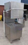 1 x Amika 9XLBT Passthrough Commercial Dishwasher - Model: NT800CRPAMK - 3 Phase - CL232 - Location: