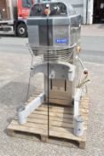 1 x Escher 130kg Capacity Freestanding Dough Mixer - Features 45L Pouring Capacity, 75kg Flour