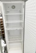1 x Prodis Upright Refrigerator With Silver Finish - Ref: YCB068 - CL908 - CL897 - Location: