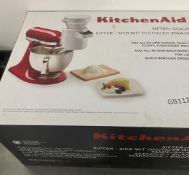 1 x KitchenAid Sifter and Scale Attachment - 5KSMSFTA - Supplied in Original Box - Ref: GB112 -