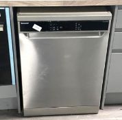 1 x Sharp Freestanding Undercounter Dishwasher with Stainless Steel Door Fascia - Model QW-NA1DF45EI