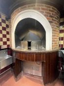 1 x Woodstone Mountain Series Commercial Gas Fired Pizza Oven - Dimensions: H195 x W120 x D185 cms -