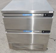 1 x Foster FFC4/2 Vari Temp FlexDrawers Fridge Freezer - RRP £5,000 - Dimensions: H90 x W75 x D70