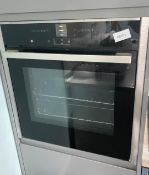 1 x Neff Integrated Single Electric Oven Featuring Touch Control and Shift Control Display - Model