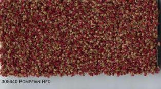 1 x Roll Of Fletco Palette Pro Healthcare Carpet In Pompeian Red - 30X4M Roll - 120Sqm Total -