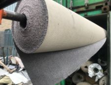 1 x Roll Of Cormar Natural Berber Twist Deluxe Carpet In Saxon Stone - 30X4M Roll - 120Sqm Total -