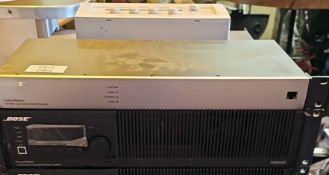1 x BOSE PM8500N Power Match Professional Rackmount Power Amplifier and a Bose Freespace ESP Sound