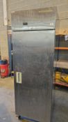 1 x Snowflake Upright Commercial Fridge - Dimensions: H200 x W69 x D86 cms - Ref: SAW001 - Location: