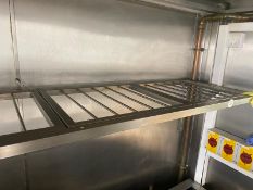 1 x Wall Mounted Stainless Steel Handing Rack for Commercial Kitchens - Dimensions: 150 x 50 cms