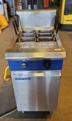 1 x Blue Seal Pasta Cooker - Gas Powered - Dimensions: H109 x W45 x D81 cms