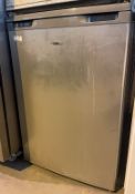 1 x Logik Undercounter Three Drawer Storage Freezer With Silver Finish