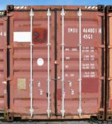 1 x 40ft Industrial High Cube Shipping / Storage Container - Ref: FF303 (Unit 21) - CL953 -