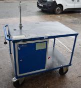 1 x RODATE Portable Power Cart - Features Internal Battery Packs and 240v Plug Sockets