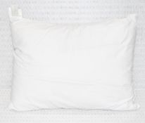 1 x PRATESI Luxury Italian Boudoir Pillow in White (30cm x 40cm) - Ref: 7653917/HAS1752/WH2-HC01 -