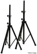 2 x Heavy Duty Speaker Stands in a K&M Bag - Ref: ALT161+3/WH2 - CL581 - Location: Altrincham