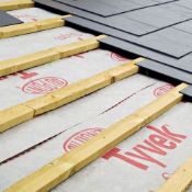 1 x Roll of DuPont Tyvek Supro Breather Membrane - Flexible Underlay Sheeting for Water Proofing