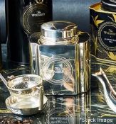 1 x WOLSELEY Silver Plated Tea Caddy - Ref: 6319606/HAS903/WH2-HC01 - CL987 - Location: Altrincham