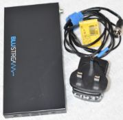 1 x Blue Stream 4K HDMI 4Way Splitter In Case - Original RRP £250.00 - Ref: ALT140+89/WH2 -