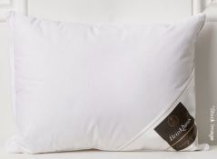 1 x BRINKHAUS Luxury European Down Filled Boudoir Pillow in White (30cm x 40cm) - Original Price £