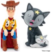 3 x Assorted TONIES Audiobook Characters Including Woody From Toy Story