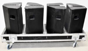 Set Of 4 x Nexo PS10 Loudspeakers In A Flight Case - Ref: ALT123+658/WH2 - CL581 - Location: