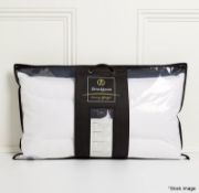 1 x BRINKHAUS 'Sapphire' Luxury 90% Goose Down Kingsize Pillow (50x90cm) - Original Price £730.00