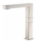 1 x Stonearth 'Vogue' Stainless Steel High Riser Basin Mixer Tap With 360 Degree Swirl Spout